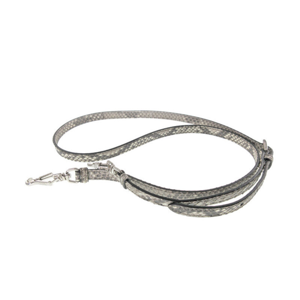 Prada Bag Python Leather Yellow Gray Brown Snake - image 9